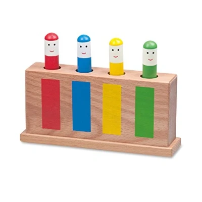 Abbildung von Galt Toys, Pop Up Toy, Wooden Baby Ages 12 Months Plus