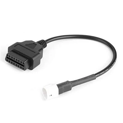 Abbildung von Ever Motorrad Diagnoic Kabel, Fehlercode Scanner, 3 polig auf OBD2, OBD2 Stecker, Ersatz für X Max N MT 125