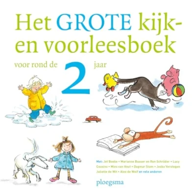 Abbildung von Het grote kijk en voorleesboek voor rond de 2 jaar