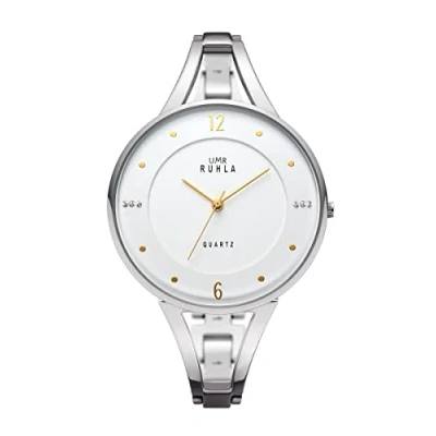 Abbildung von Ruhla Herren Analog Quarz Uhr mit Edelstahl Armband RS21117