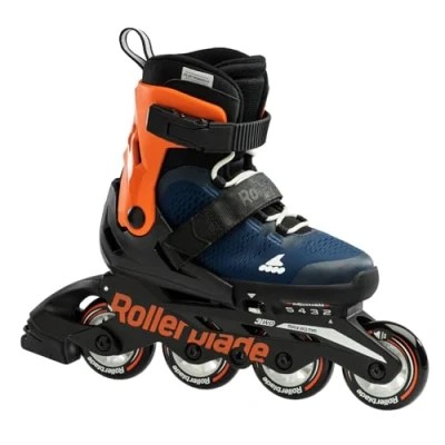 Abbildung von Rollerblade Kinder Microblade Inline Skates (Blau 23 MP, 36.5 EU)
