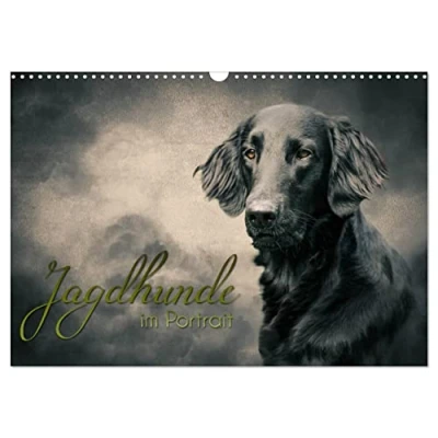 Abbildung von Jagdhunde im Portrait (Wandkalender 2025 DIN A3 quer), CALVENDO Monatskalender