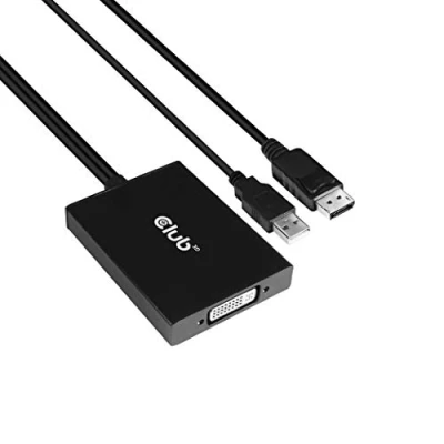 Abbildung von Club 3D CAC 1010 A aktiver Adapter DisplayPort auf DVI D HDCP OFF (für Cinema Displays)