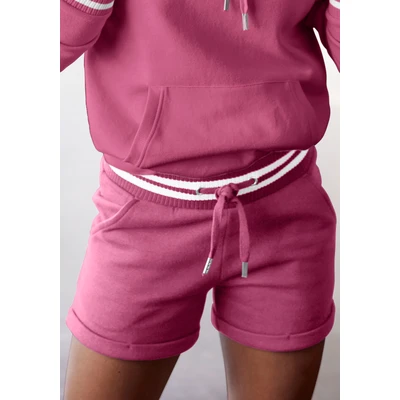 Abbildung von Buffalo Shorts, Damen, Größe: 32/34, Himbeere