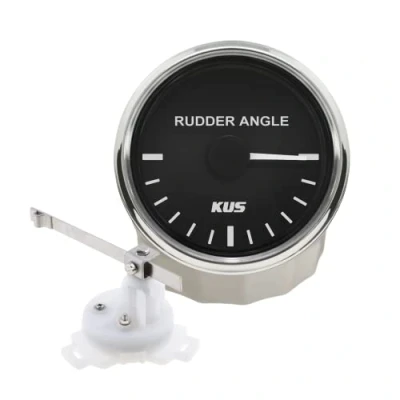 Abbildung von KUS Wasserdicht Seitenruder Winkel Anzeige Gauge mit Ruder Sensor 52mm 12V/24V