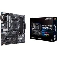 Abbildung von ASUS Prime B550M A Gaming Mainboard Sockel AM4 (micro ATX, Ryzen, PCIe 4.0, 2x M.2, 1Gbit/s Ethernet, SATA 6Gbit/s, USB 3.2 Gen 2 Typ A, Unterstützung für Aura Sync RGB Header)