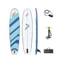 Abbildung von Bestway 65336, Stehpaddelbrett (SUP), Flach, W konkav, Blau, Polyvinylchlorid (PVC), Tritech, 90 kg