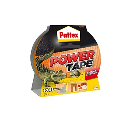 Abbildung von Pattex Power Tape Reparatur Klebeband in Fall 25 m orange