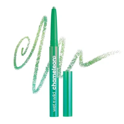 Abbildung von Wet n Wild Chameleon Chrome Retractable Waterproof Eyeliner, Smudge Proof Dynamic Color Shift, Long Lasting 18 Hour Wear, Cruelty Free Superstar Suit