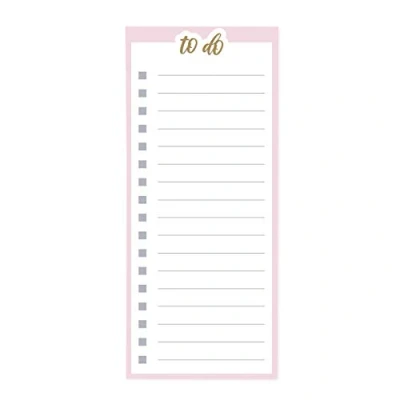 Abbildung von Notizblock, magnetisch, Pink