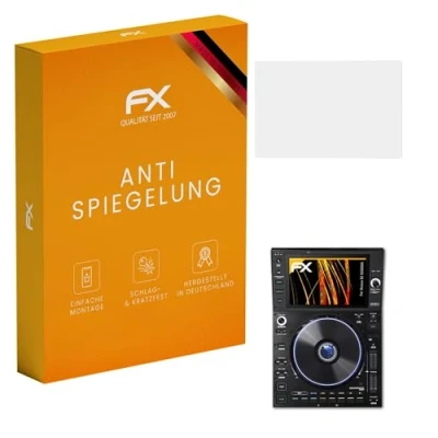 Abbildung von atFoliX Panzerfolie kompatibel mit Denon DJ SC6000 Schutzfolie, entspiegelnde und stoßdämpfende FX Folie (3X)