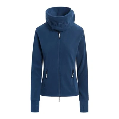 Abbildung von Bench Funnel Fleecejacke, Damen, Größe: 42, Navy