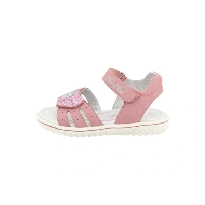 Abbildung von TOM TAILOR Sandale, Festtagsschuh, Klettschuh, Sommerschuh mit Glitzer Herzen