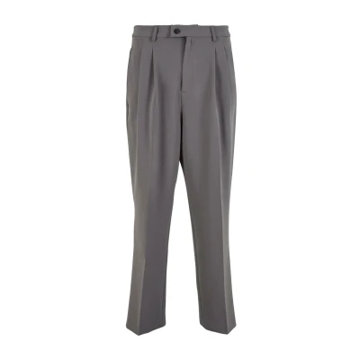 Abbildung von Urban Classics Double Pleated Chino, Herren, Größe: 28, Cloudgrey