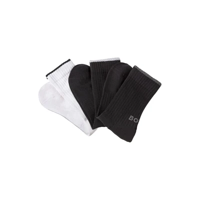 Abbildung von BOSS Businesssocken &quot;3PQS Rib Logo Bam&quot;, (Packung, 3 Paar), mit Kontraststreifen