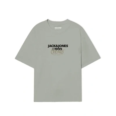 Abbildung von JACK&amp;JONES Herren Jorbushwick Tee Ss Crew Neck FST T Shirt, Mineral Gray, S
