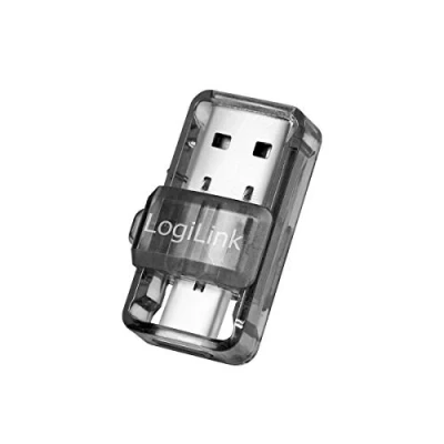 Abbildung von LogiLink BT0054 Bluetooth 5.0 Adapter, USB 3.2, A und C, Transparent, Mini