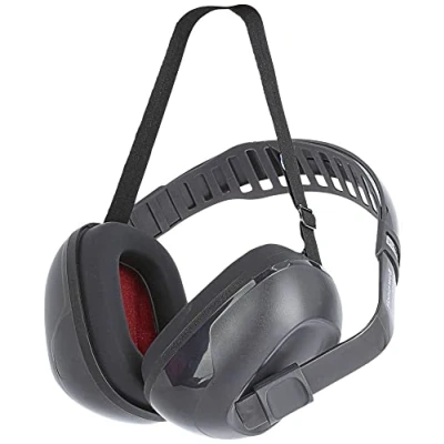 Abbildung von Honeywell Howard Leight VS110M VeriShield™ Passiver Multi Position Kapselgehörschutz, Nackenbügel, Breite Kappenöffnung, Memory Schaum Ohrpolster, SNR 32 dB, 1035185 VS (1 Stück)