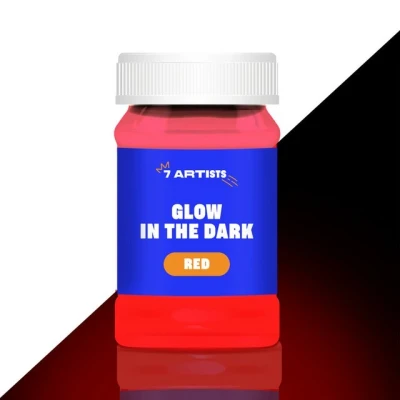 Abbildung von 7 Artists Acrylfarbe Fluoreszierende Neon, Nachtleuchtende Farbe