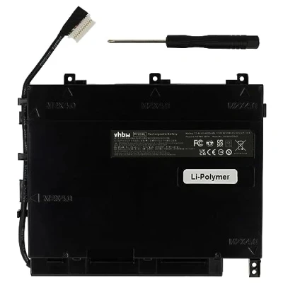 Abbildung von vhbw Akku kompatibel mit HP Omen 17 w217ng, w218ng, W217TX, W218NF, W218TX Notebook (4400mAh, 11,4V, Li Polymer)