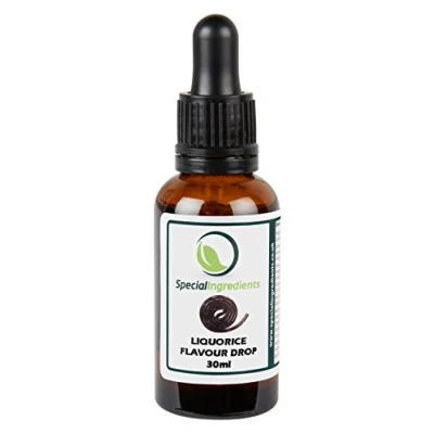 Abbildung von Special Ingredients Liquorice (Lakritze) Flavour Drop 30ml (Deutsche Etiketten und Anleitungen)