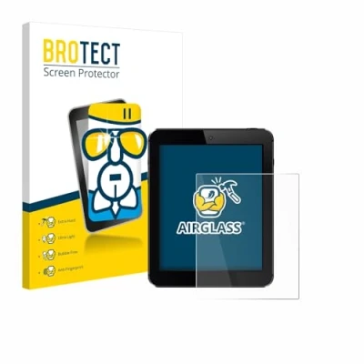 Abbildung von BROTECT 15.6&quot; Schutzglas für Tablets mit 15,6 Zoll (39.6 cm) [345 x 194 mm, 16:9] Schutzfolie Panzer Folie Glas [Extrem Kratzfest 9H,