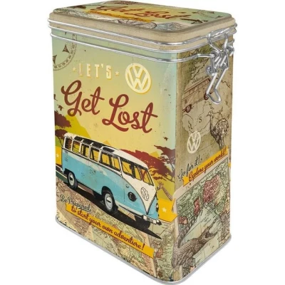 Abbildung von Nostalgic Art Kaffeedose Aromadose Volkswagen VW Bulli Let&#039;s Get Lost