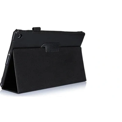 Abbildung von Klappbare PU Leder Ständer Tablet Hülle, kompatibel mit Sony Xperia Z Z1 10.1 &quot;SGP311 SGP312 SGP321 (Color : Black)