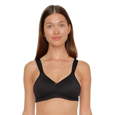 Abbildung von Susa Comfort Topsy OHNE BÜGEL Tshirt BH, Damen, Größe: 75C, Schwarz