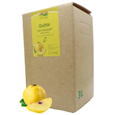 Abbildung von BLEICHHOF® Quittensaft Direktsaft, vegan, Bag in Box (1x3l)