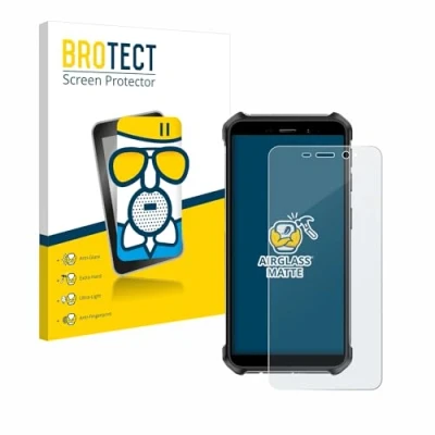 Abbildung von BROTECT Entspiegelungs Schutzglas für Ulefone Armor X12 Pro Schutz Folie Panzerfolie Glas Matt [Extrem Kratzfest 9H, Anti Reflex, Fingerprint]