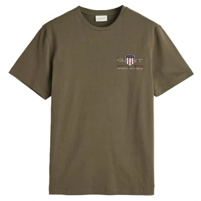 Abbildung von GANT Herren REG Archive Shield EMB SS T Shirt, Butternut Green, M