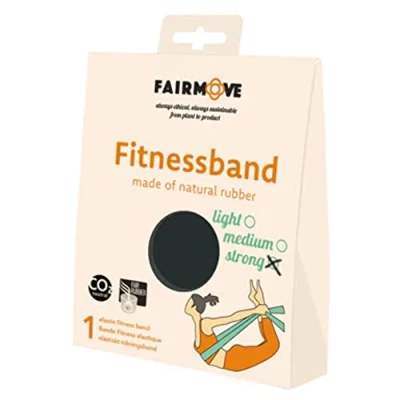 Abbildung von Fairzone Fitnessband Strong Schwarz 0,46 mm