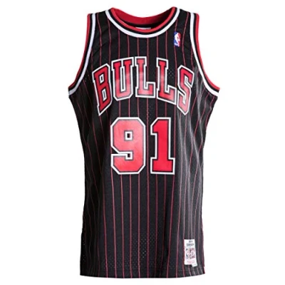 Abbildung von Mitchell &amp; Ness NBA Chicago Bulls Dennis Rodman Trikot Herren schwarz/rot, M