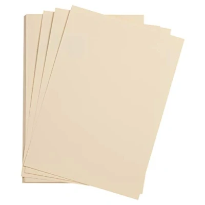 Abbildung von Clairefontaine 90791C Packung mit 25 Bogen Zeichenpapier Etival Color, DIN A3, 29,7 x 42cm, 160g, 1 Pack Eierschale