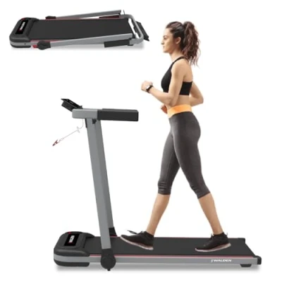 Abbildung von Elektrisches Laufband für zu Hause, klappbar, 1 2,5 PS, 12 voreingestellte Programme, LCD Display, 10 km/h F2800DE (F2800UP)
