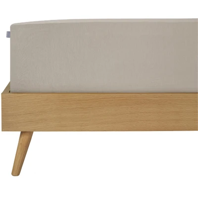Abbildung von Schiesser Spannbettlaken &quot;Flexi aus 95% Baumwolle und 5% Elastahan in Premium Qualität&quot;, für hohe Matratzen Boxspringbetten geeignet, Made Green
