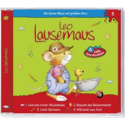 Abbildung von Kiddinx Hörspiel CD Leo Lausemaus F.05 und sein erster Wackelzahn