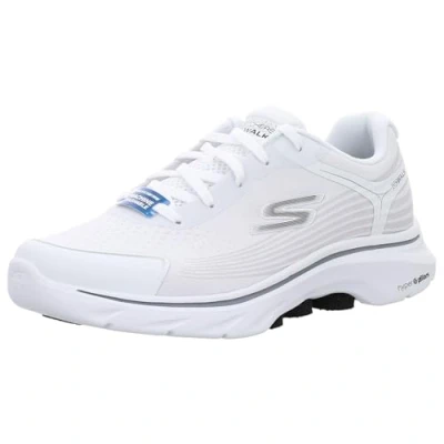 Abbildung von Skechers GO WALK 7 Sneaker low, Herren, Größe: 42.5, White/gray Schuhe