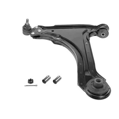 Abbildung von MEYLE 616 050 0009/HD Querlenker Quality mit Trag /Führungsgelenk, Gummilager Vorderachse links Stahlblech OPEL: Astra F Limousine