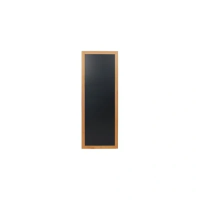 Abbildung von Teak Lang Modell WallBoard 560x1500mm. Lackierte Teakholz.