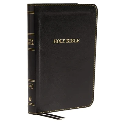 Abbildung von KJV Holy Bible: Compact Thinline, Black Leathersoft, Red Letter, Comfort Print: King James Version: Bible, Version