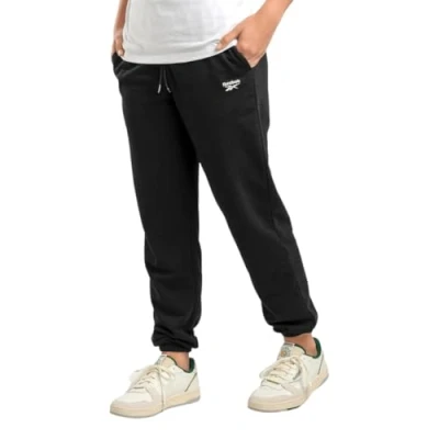 Abbildung von Reebok French Terry PANT Jogginghose, Damen, Größe: 42/44, Black
