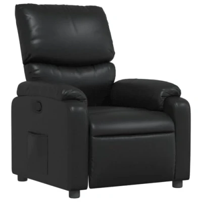 Abbildung von vidaXL Sessel Relaxsessel Schwarz Kunstleder (1 St)