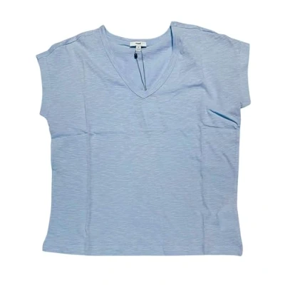Abbildung von Mavi Damen Short Sleeve Basic T Shirt, Kentucky Blue, Small