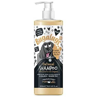 Abbildung von Bugalugs Tiershampoo Hundeshampoo Oatmeal 500 ml Vegan, ml, (1 St), ph neutral, Hunde Shampoo, Lake District