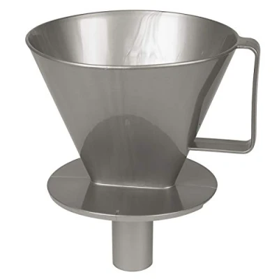 Abbildung von Bo Camp Permanentfilter Camping Kaffee Bereiter Filter, Kunststoff, Tütenhalter Stutzen Aufsatz Tülle #4