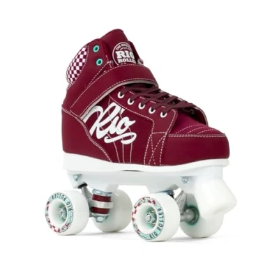 Abbildung von Rio Roller Mayhem II Erwachsene Rollschuhe, Unisex, Rot, Größe 39,5