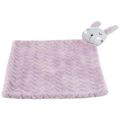 Abbildung von Trixie Junior blanket with rabbit, 55x40 cm, light lilac/light grey