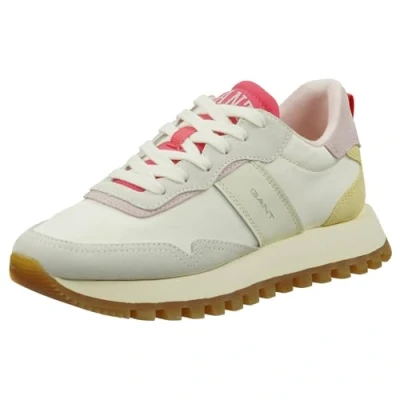 Abbildung von GANT Caffay Sneaker low, Damen, Größe: 41, White/pink Schuhe